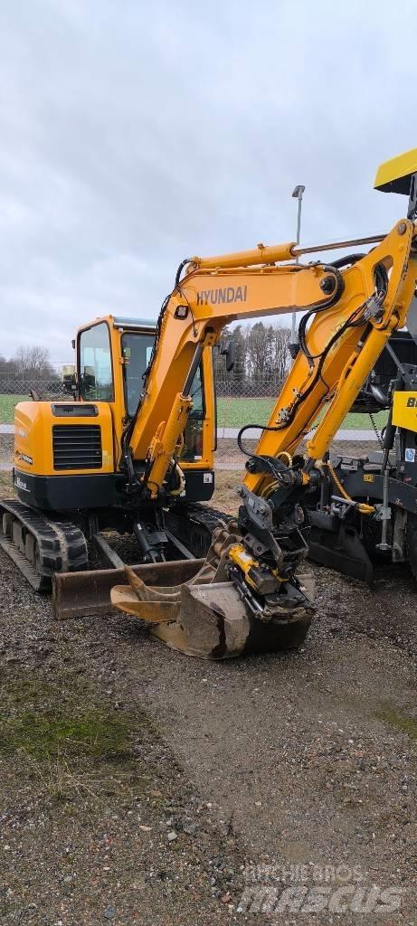 Hyundai R60CR-9A Εκσκαφάκι (διαβολάκι) < 7t