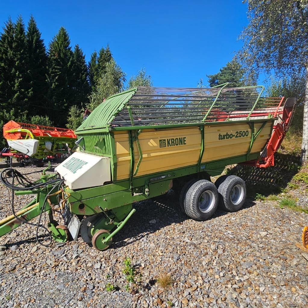 Krone Turbo-2500 Ρυμούλκα με διάταξη αυτοφόρτωσης