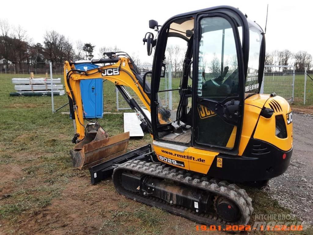 JCB 8029 CTS Εκσκαφάκι (διαβολάκι) < 7t