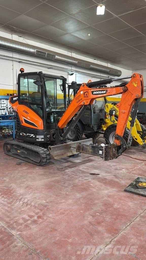 Doosan DX 27 Z Εκσκαφάκι (διαβολάκι) < 7t