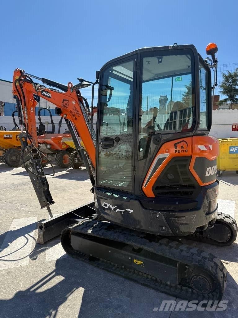 Doosan DX 27 Z Εκσκαφάκι (διαβολάκι) < 7t