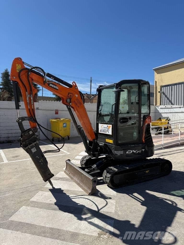Doosan DX 27 Z Εκσκαφάκι (διαβολάκι) < 7t