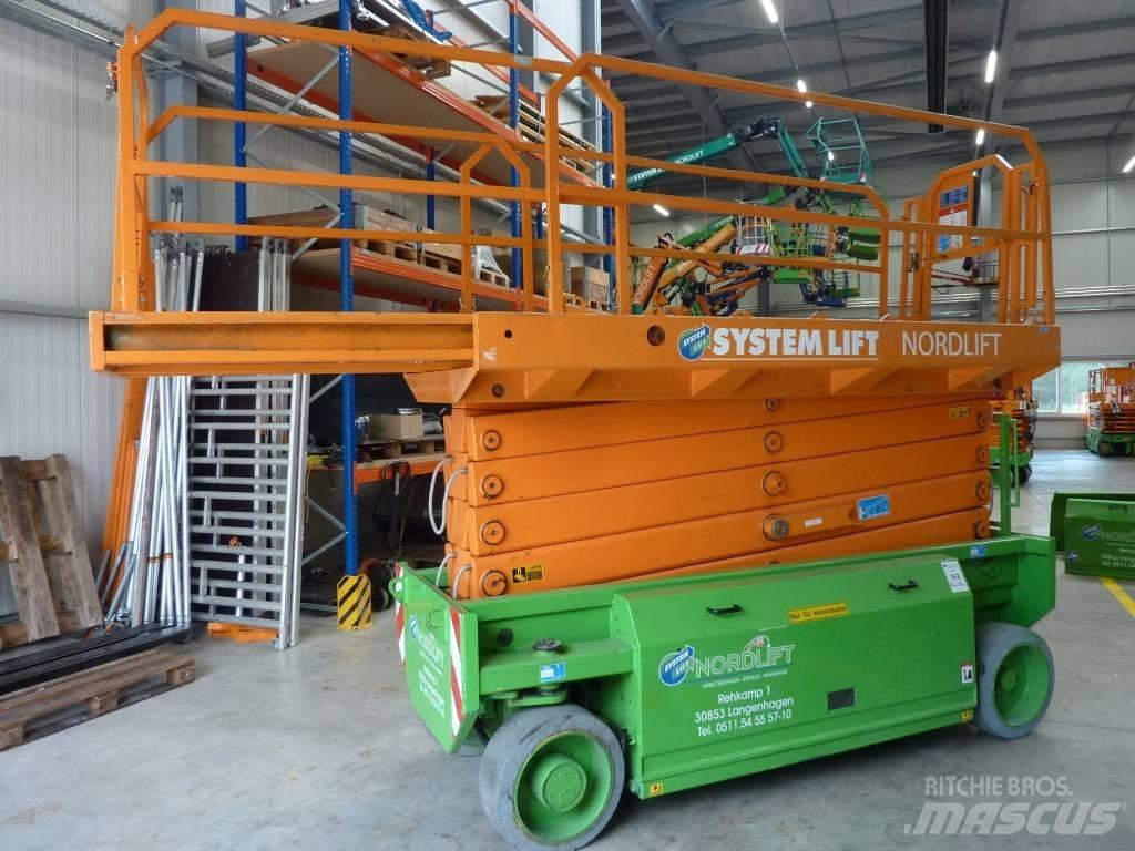 HAB S 152 10 E2WD Ανυψωτήρες ψαλιδωτής άρθρωσης