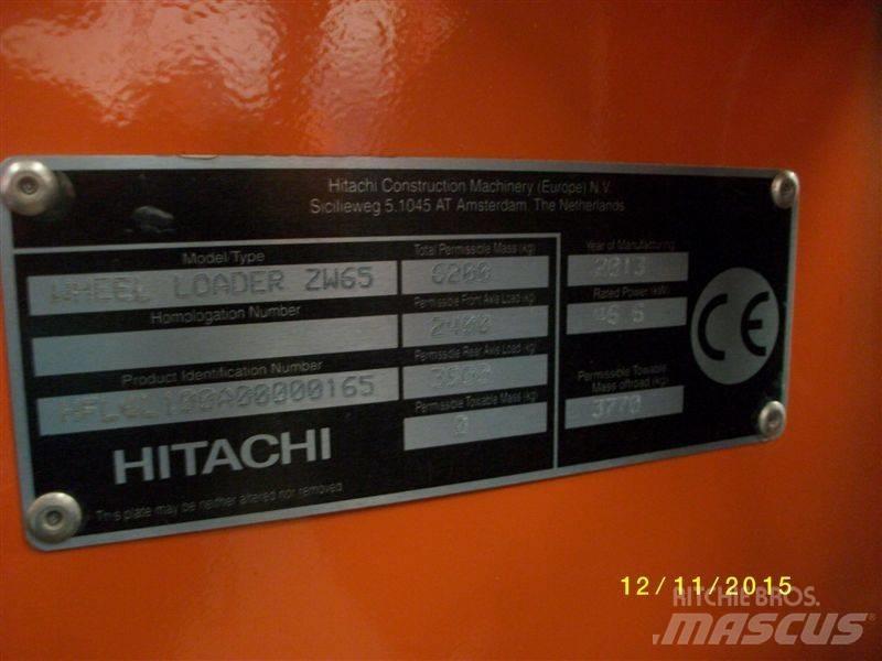 Hitachi ZW 65 Φορτωτές με λάστιχα (Τροχοφόροι)