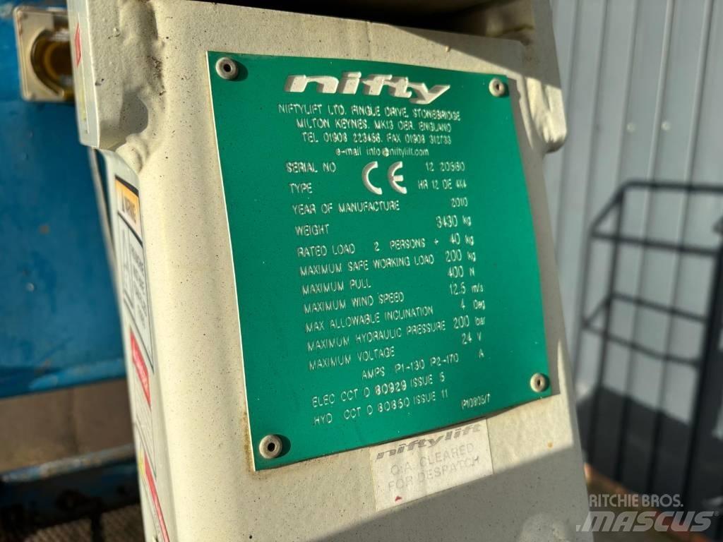 Niftylift HR 12 Ανυψωτήρες με αρθρωτό βραχίονα