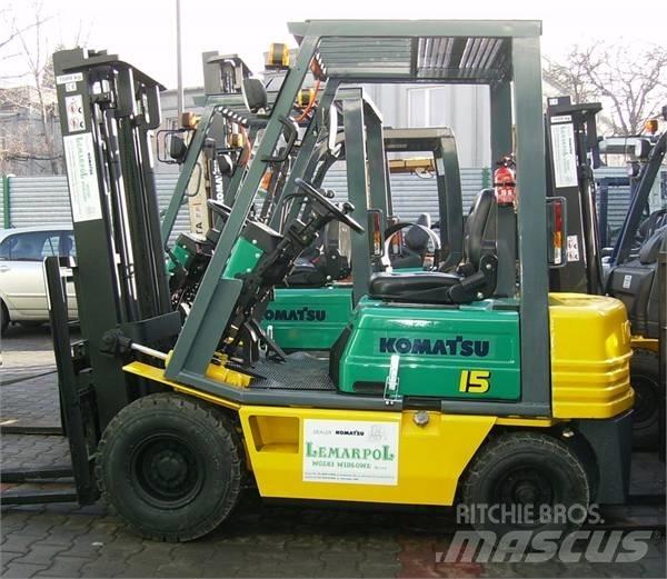 Komatsu FG15-15 Χειροκίνητο περονοφόρο ανυψωτικό