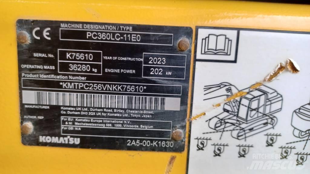 Komatsu PC360LC-11E0 Εκσκαφείς με ερπύστριες