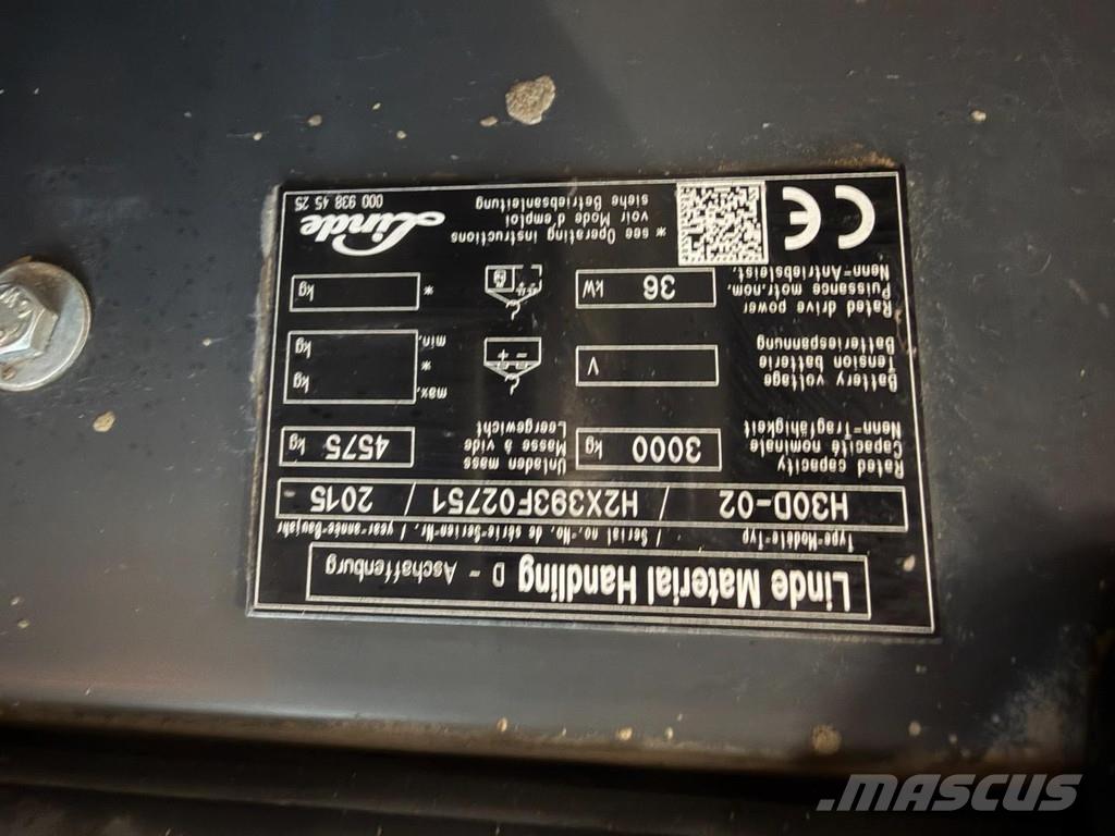 Linde H30D-02 Πετρελαιοκίνητα Κλαρκ