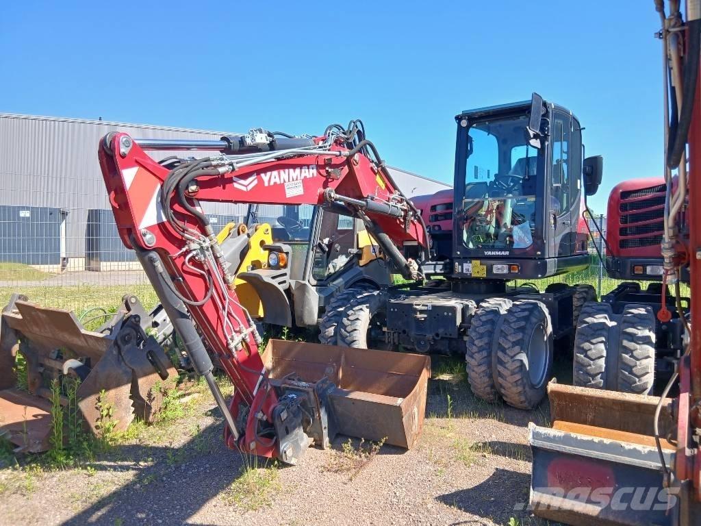 Yanmar B 75 W Εκσκαφείς με τροχούς - λάστιχα