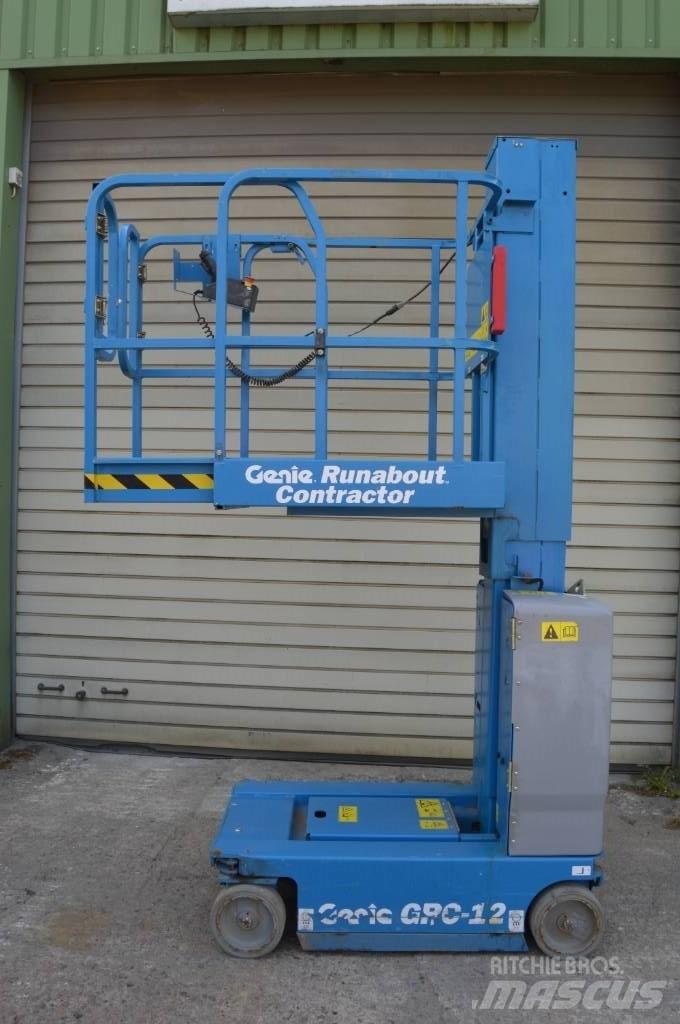 Genie GRC 12 Ανυψωτήρες με κατακόρυφους πυλώνες