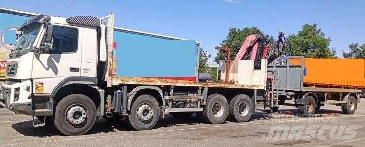 Volvo FM 460 Φορτηγά Kαρότσα με ανοιγόμενα πλαϊνά