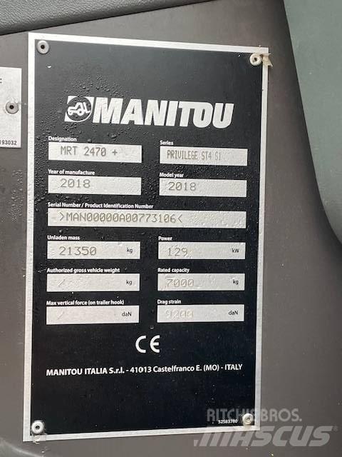 Manitou MRT2470 Τηλεσκοπικοί ανυψωτές