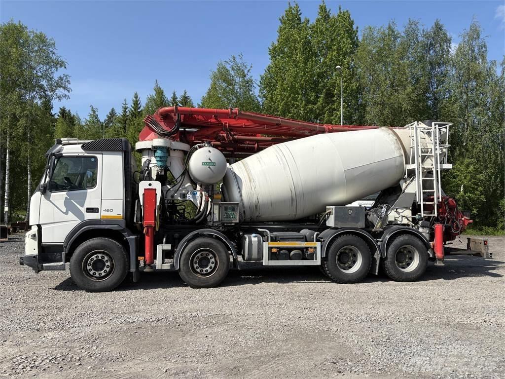 Volvo FMX 460 8*4 Φορτηγά-Μπετονιέρες