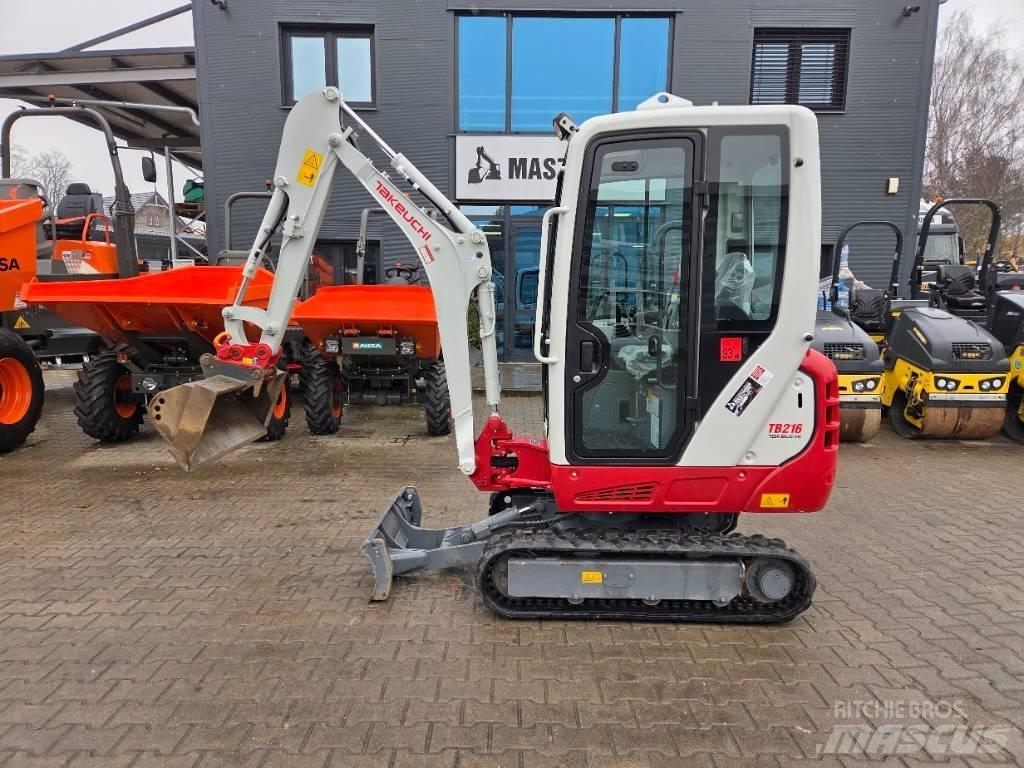 Takeuchi TB 216 Εκσκαφάκι (διαβολάκι) < 7t