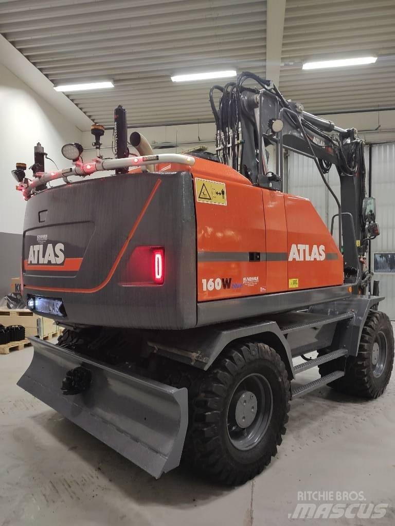 Atlas 160 W Εκσκαφείς με τροχούς - λάστιχα