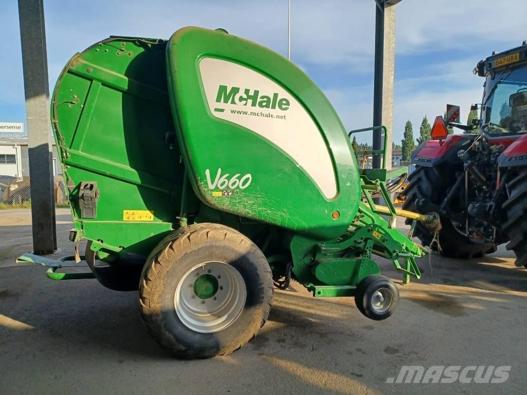 McHale V660 Πρέσες κυλινδρικών δεμάτων
