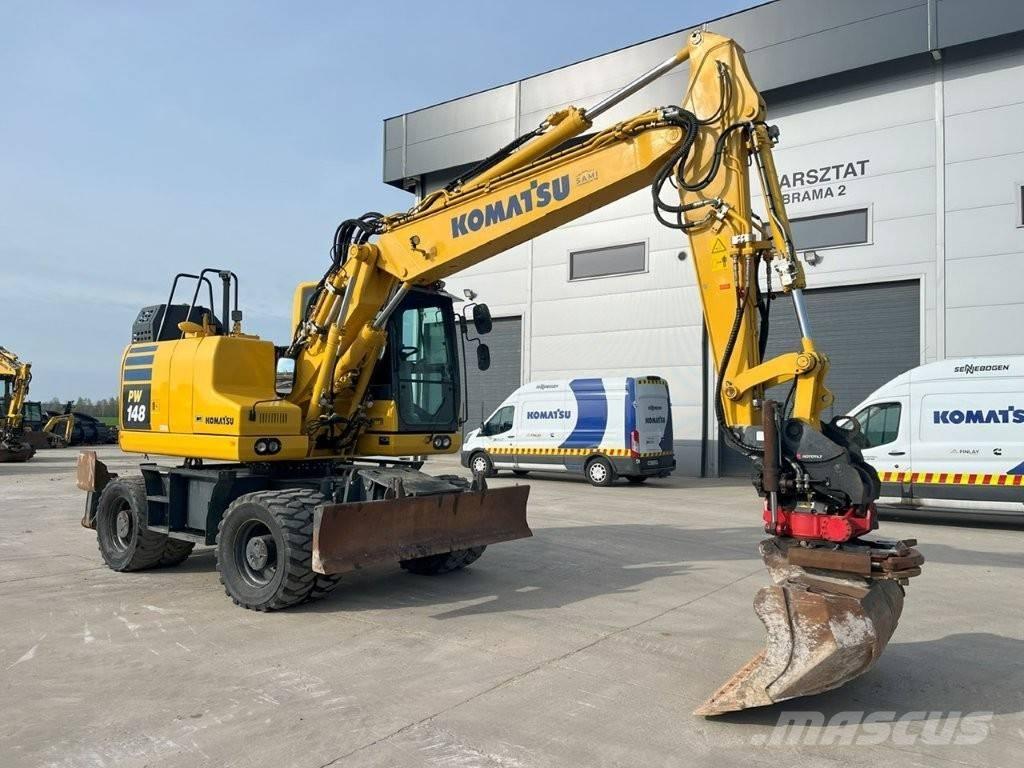 Komatsu PW 148-11 Εκσκαφείς με τροχούς - λάστιχα