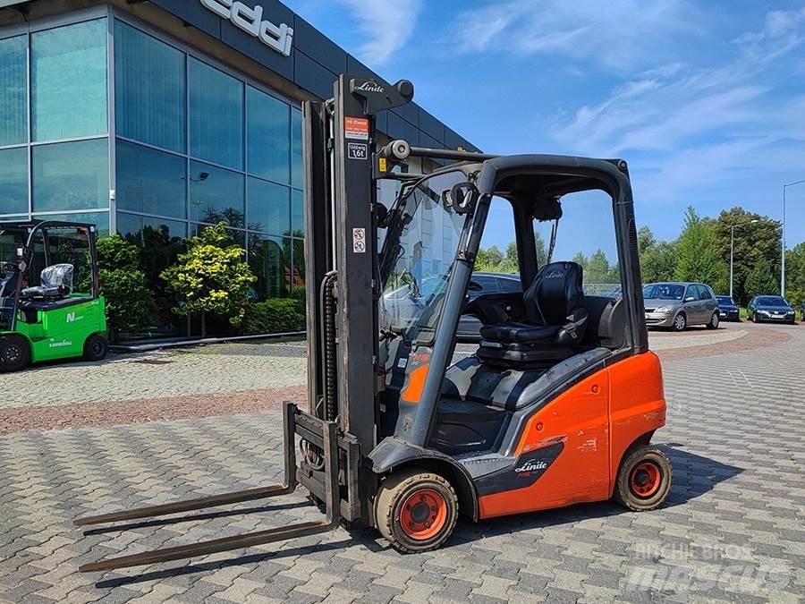 Linde H16T-01 Περονοφόρα ανυψωτικά κλαρκ με φυσικό αέριο LPG