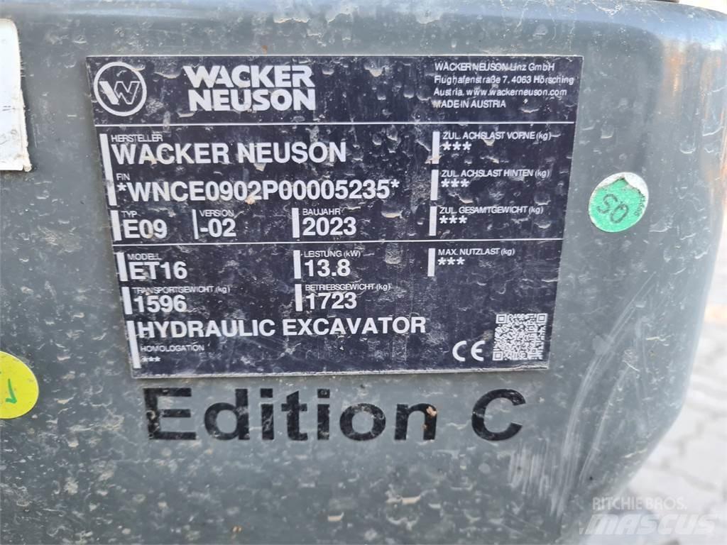 Wacker Neuson ET16 Εκσκαφείς με ερπύστριες