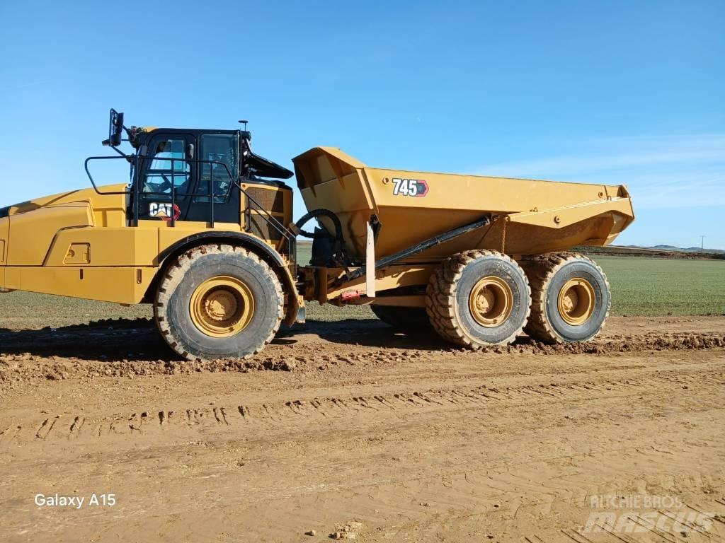 CAT 745 Σπαστό Dump Truck ADT