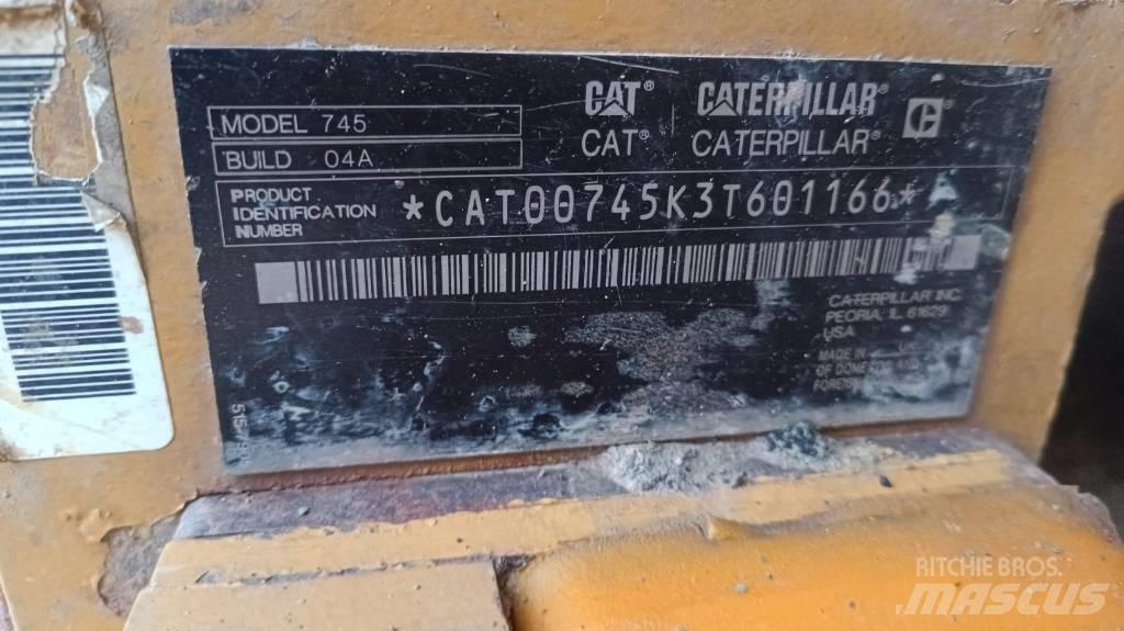 CAT 745 Σπαστό Dump Truck ADT