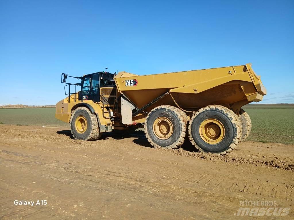 CAT 745 Σπαστό Dump Truck ADT