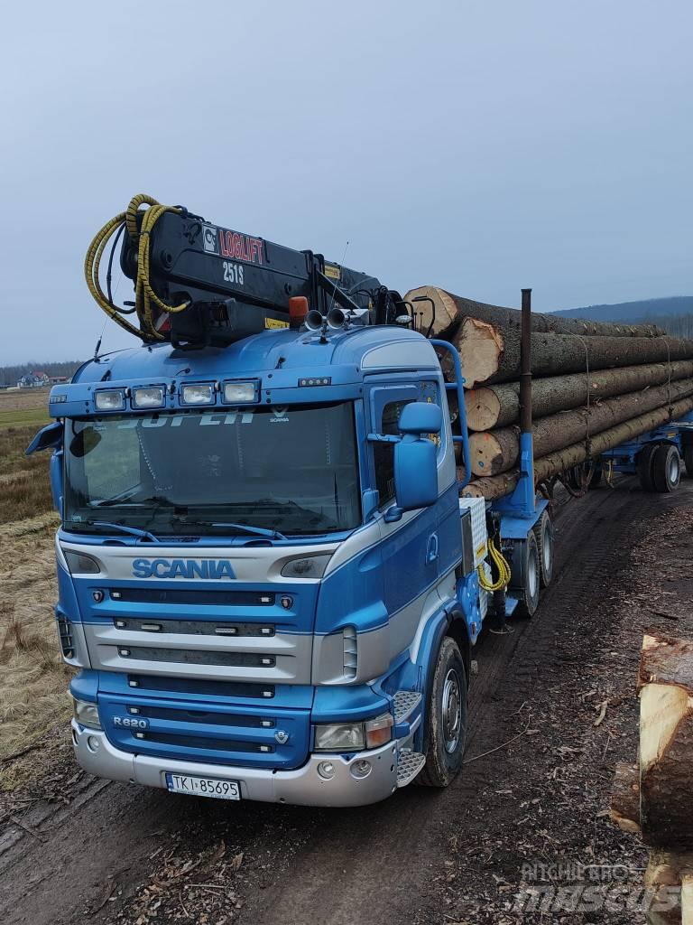Scania R 620 Φορτηγά ξυλείας