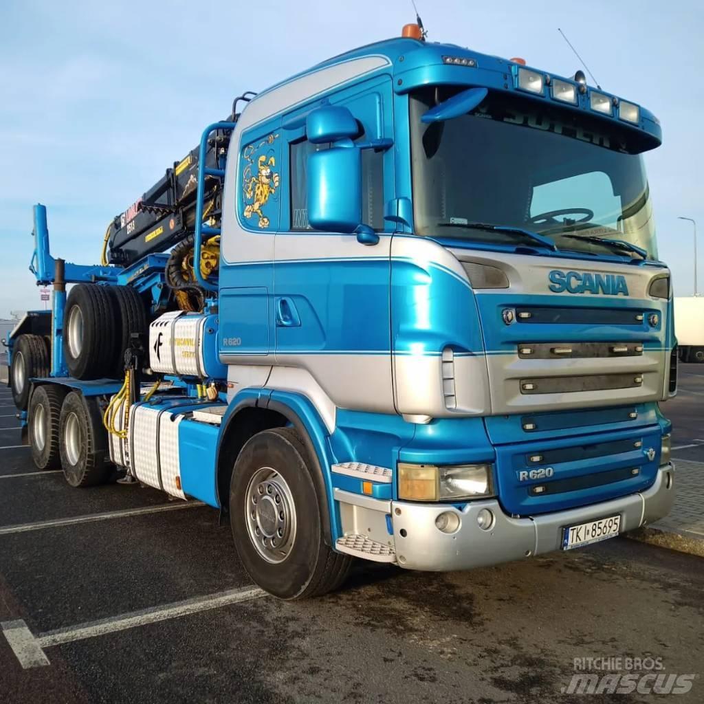 Scania R 620 Φορτηγά ξυλείας