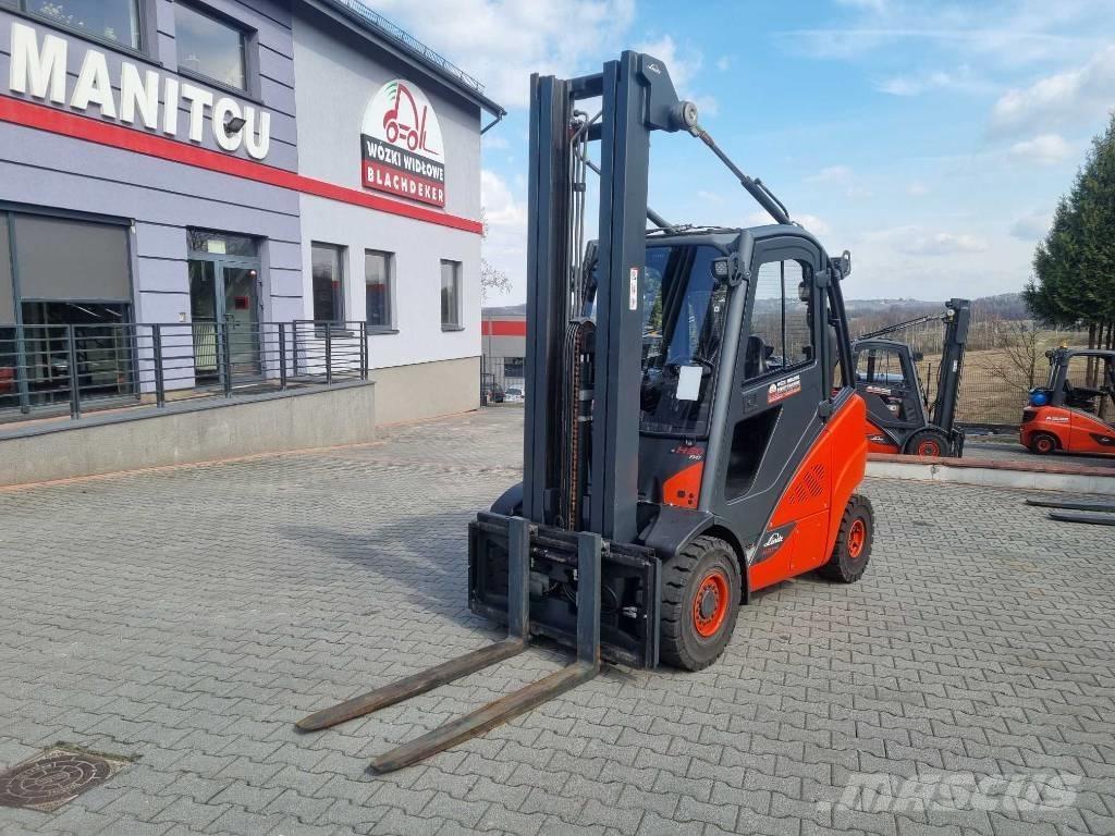 Linde H30T-02 Περονοφόρα ανυψωτικά κλαρκ με φυσικό αέριο LPG