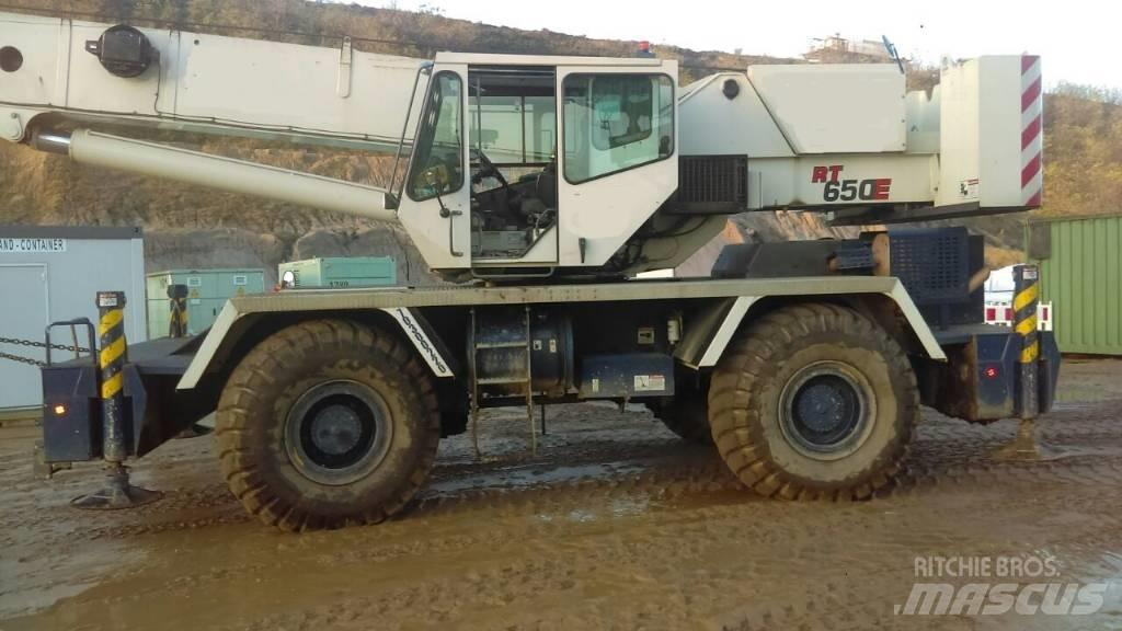 Grove RT 650 E Γερανοί ανώμαλου εδάφους