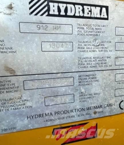 Hydrema 912 HM Σπαστό Dump Truck ADT