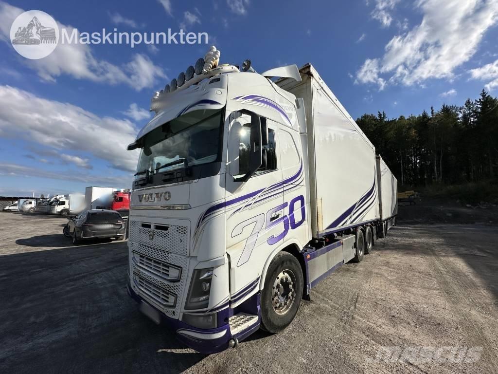 Volvo FH 16 750 Φορτηγά θρυμματισένου ξύλου