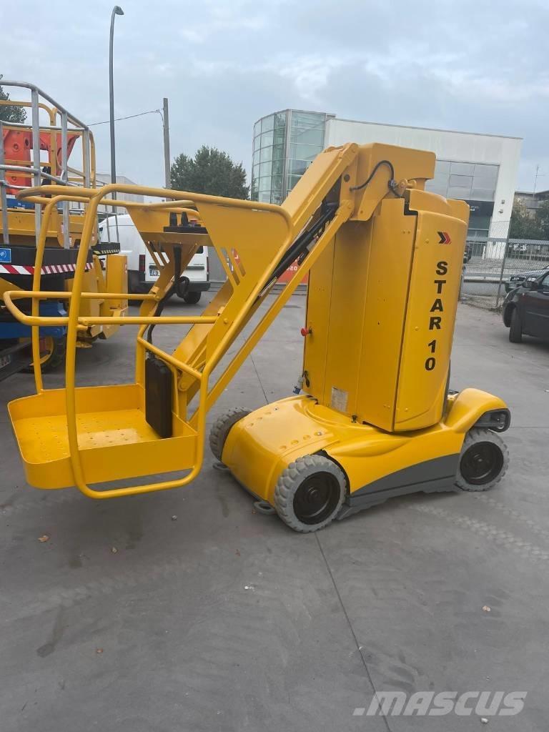 Haulotte Star 10 Ανυψωτήρες με κατακόρυφους πυλώνες