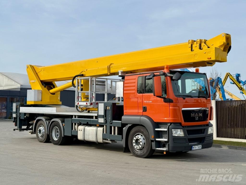Wumag WT 530 Εναέριες πλατφόρμες τοποθετημένες σε φορτηγό
