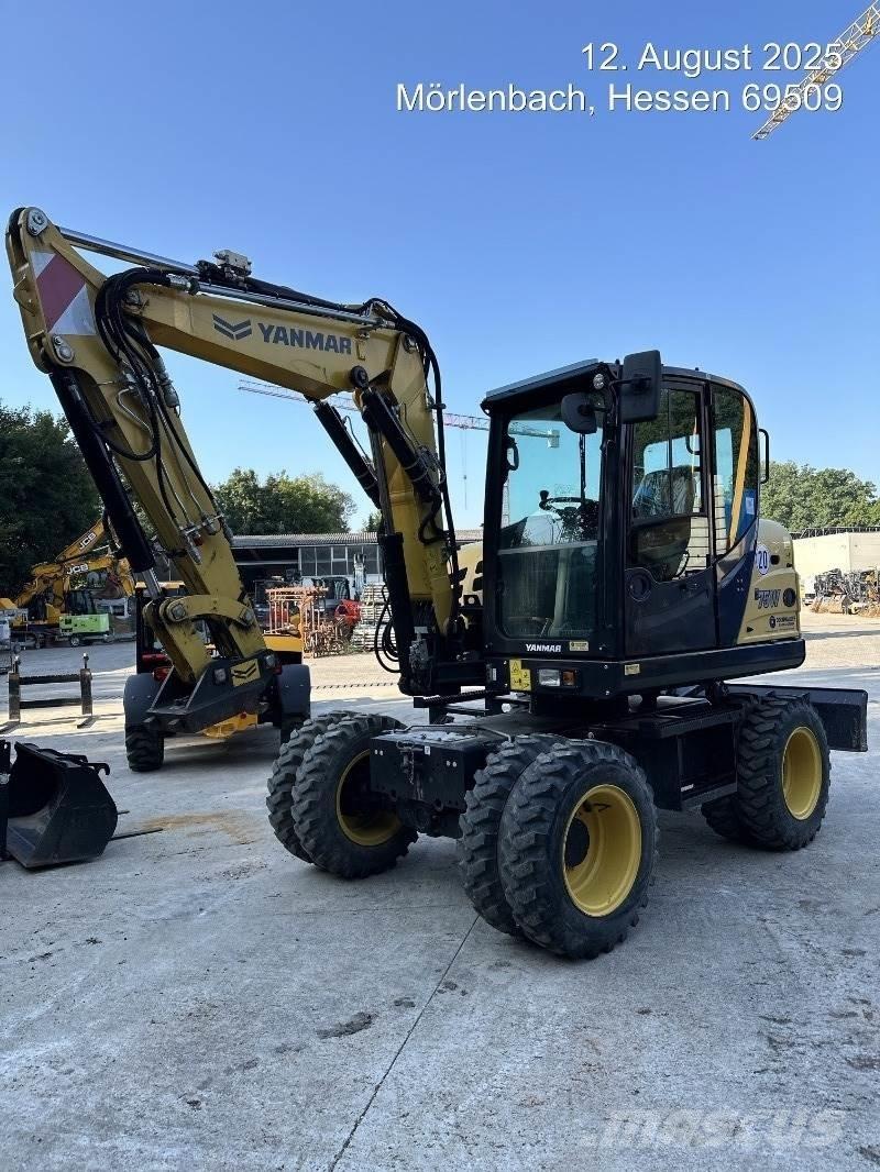 Yanmar B75W Εκσκαφείς με τροχούς - λάστιχα