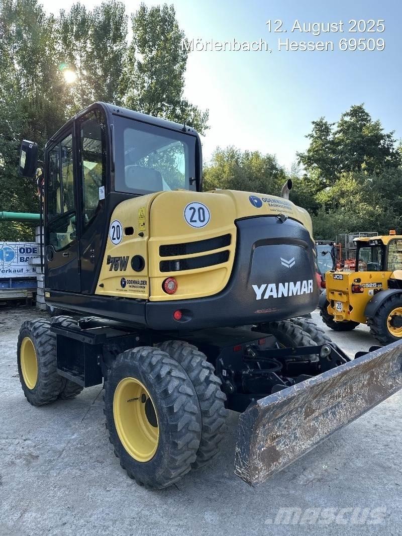 Yanmar B75W Εκσκαφείς με τροχούς - λάστιχα