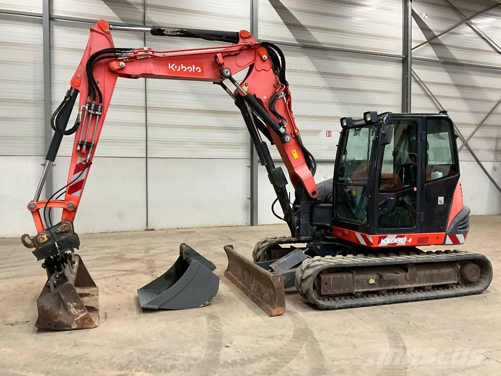 Kubota KX 080-4 Μίνι εκσκαφείς 7t - 12t