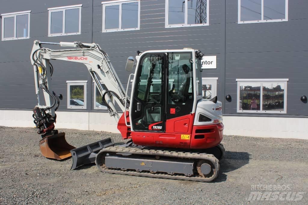Takeuchi TB 260 Εκσκαφάκι (διαβολάκι) < 7t