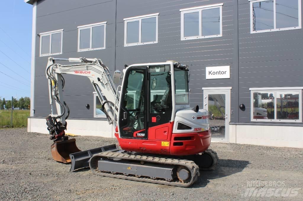 Takeuchi TB 260 Εκσκαφάκι (διαβολάκι) < 7t