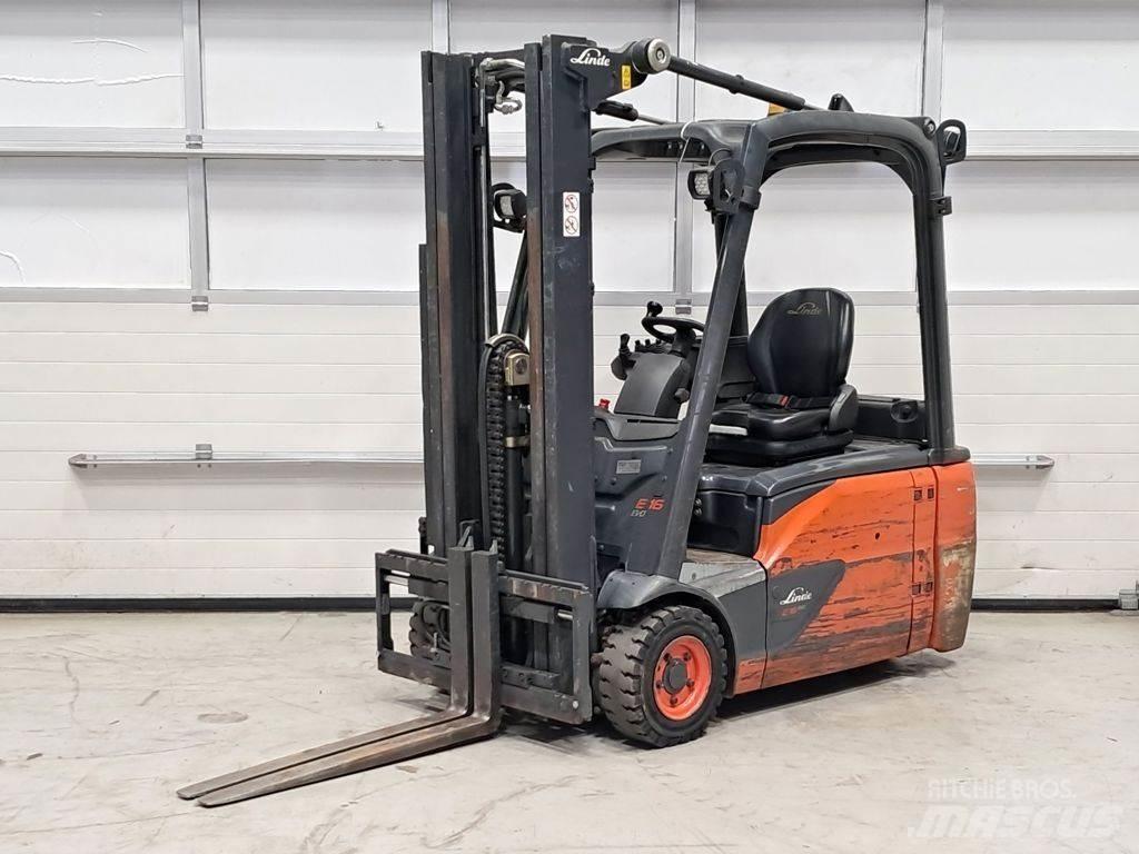 Linde E16L-02 Ηλεκτρικά περονοφόρα ανυψωτικά κλαρκ