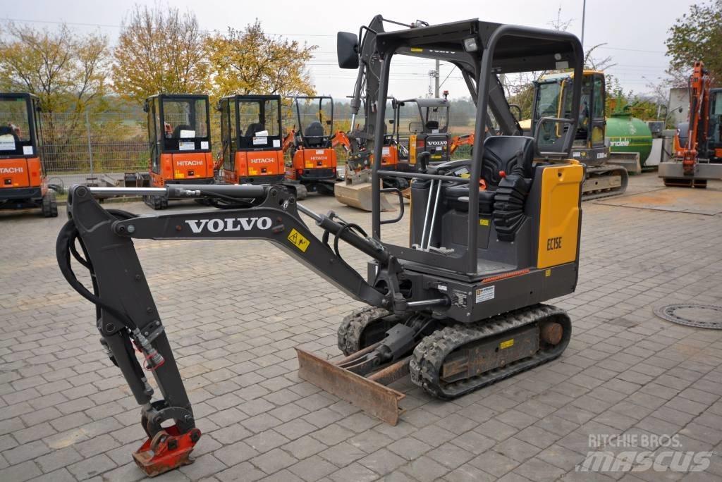 Volvo EC 15 E Εκσκαφάκι (διαβολάκι) < 7t