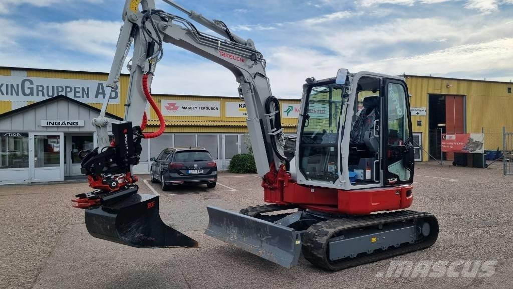 Takeuchi TB 257 FR Εκσκαφάκι (διαβολάκι) < 7t