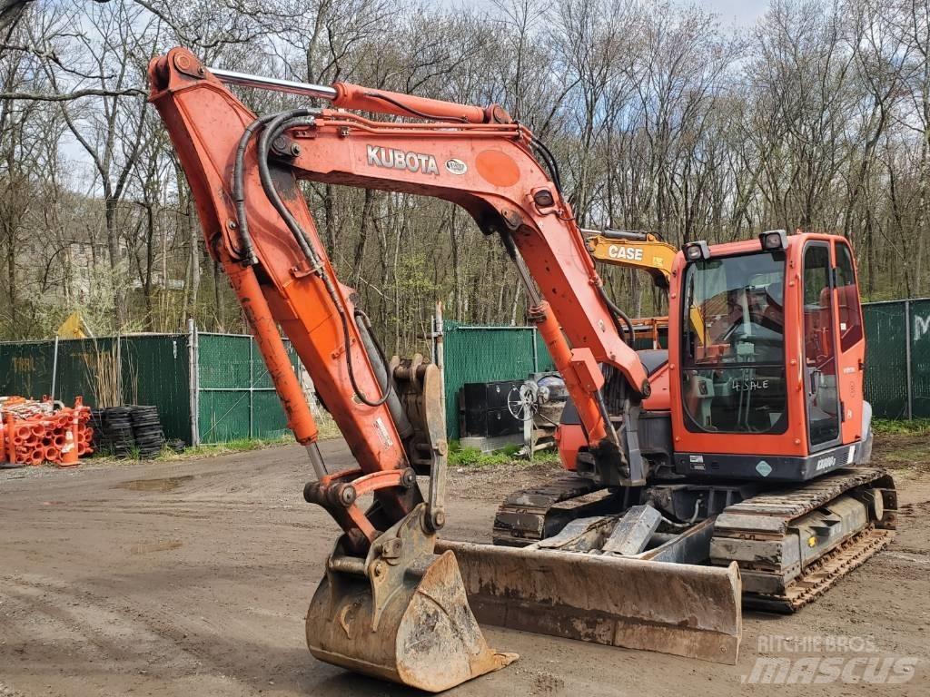 Kubota KX080-3 Εκσκαφείς με ερπύστριες