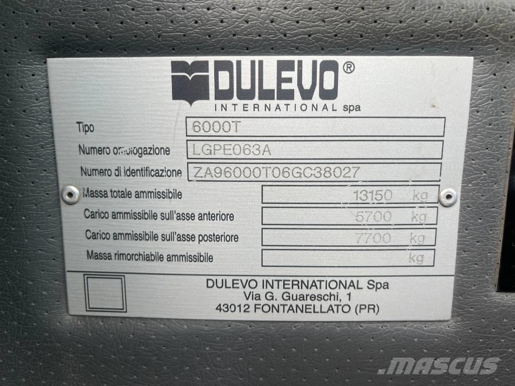 Dulevo 6000 Σκούπες