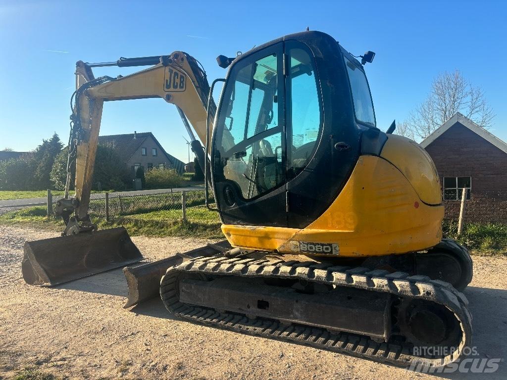 JCB 8080 Μίνι εκσκαφείς 7t - 12t