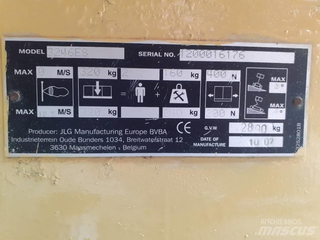 JLG 3246 ES Ανυψωτήρες ψαλιδωτής άρθρωσης