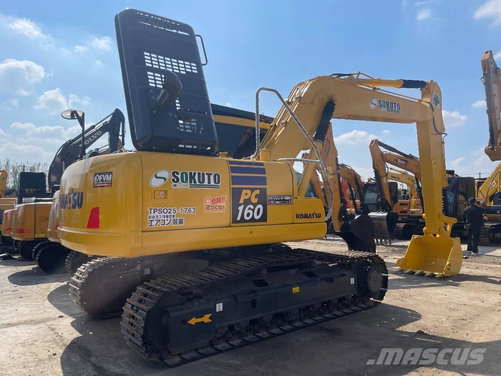 Komatsu PC 160 LC Εκσκαφείς με ερπύστριες