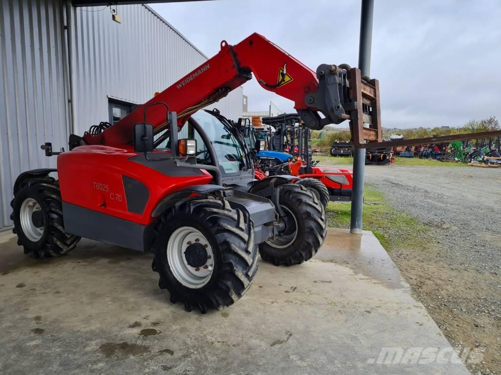 Weidemann T6025 Τηλεσκοπικοί ανυψωτές