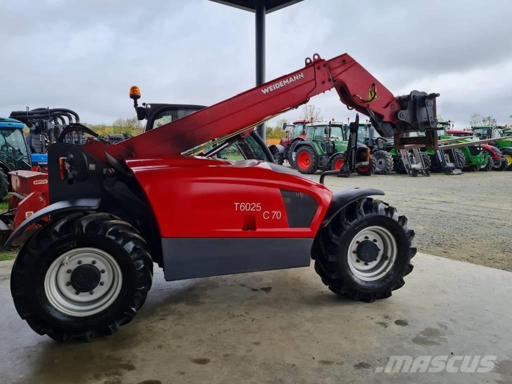 Weidemann T6025 Τηλεσκοπικοί ανυψωτές