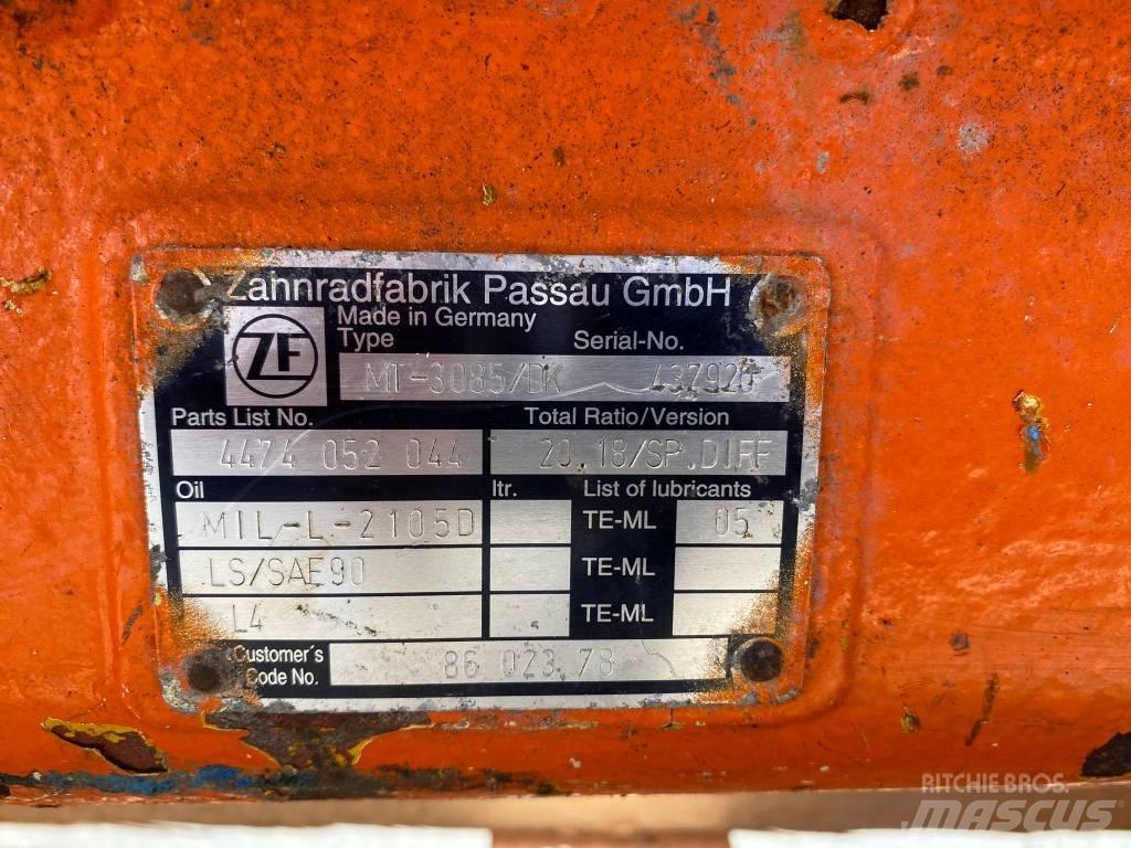 ZF MT-3085/DK Άξονες
